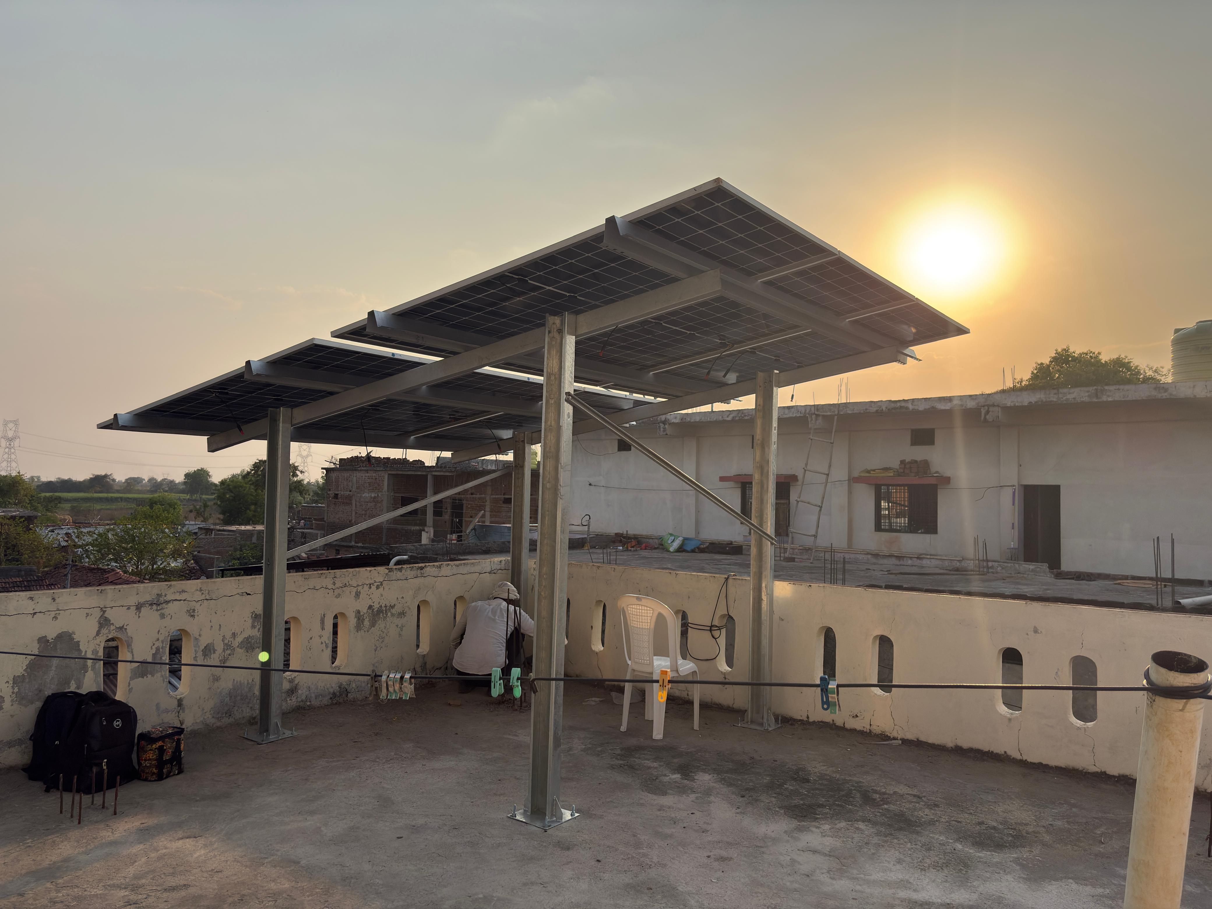 SOLAR PLANT INSTALLATION